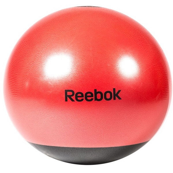 Фото М'яч гімнастичний Reebok RAB-40016RD - 65 см червоний / чорний