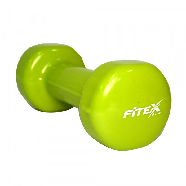 Фото Гантель вінілова Fitex MD2015-2V, 2 кг