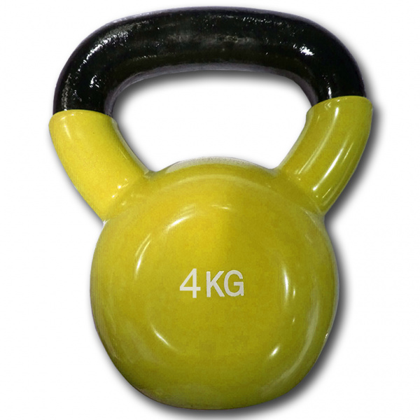 Фото Гиря вінілова кольорова Fitex Explode MD2201-4F, 4 кг