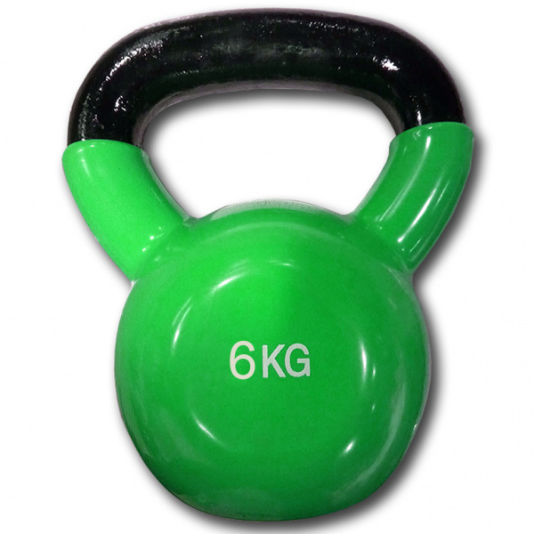 Фото Гиря вінілова кольорова Fitex Explode MD2201-6, 6 кг