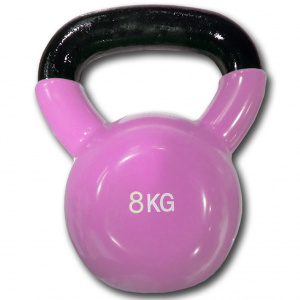 Гиря вінілова кольорова Fitex Explode MD2201-8, 8 кг