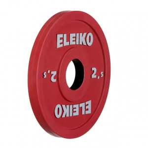 Олімпійський диск Eleiko для змагань і тренувань 2,5 кг кольоровий 124-0025R