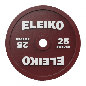Диск Eleiko для змагань з пауерліфтингу 25 кг 3000231