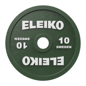 Диск Eleiko для змагань з пауерліфтингу 10 кг 3000234