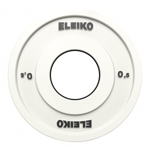 Олімпійський диск Eleiko для змагань і тренувань 0,5 кг кольоровий 124-0005R