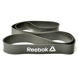 Гумовий еспандер для кросфіта Reebok RSTB-10081 сірий, 2 рівень опору