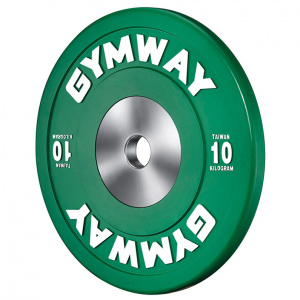 Диск бамперний змагальний GYMWAY, 10 кг WPR-10K