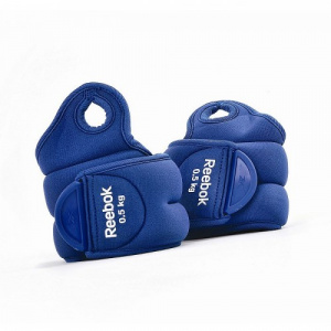 Утяжелитель на запястье Reebok RAEL-11070BL 0,5 кг синий