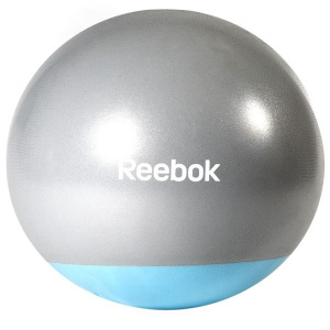 Фото М'яч гімнастичний Reebok RAB-40015BL - 55 см сірий / блакитний