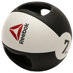 Медбол Reebok Double Grip Med Ball RSB-16127 - 7 кг