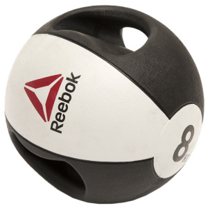 Медбол Reebok Double Grip Med Ball RSB-16128 - 8 кг