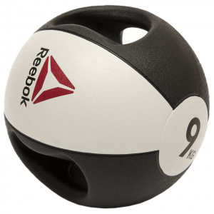 Медбол Reebok Double Grip Med Ball RSB-16129 - 9 кг