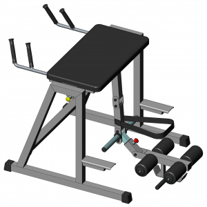 Фото Гіперекстензія зворотна InterAtletikGym ST222